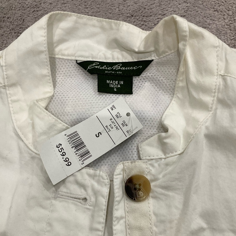 White Utility Jacket - Picture 2 of 9